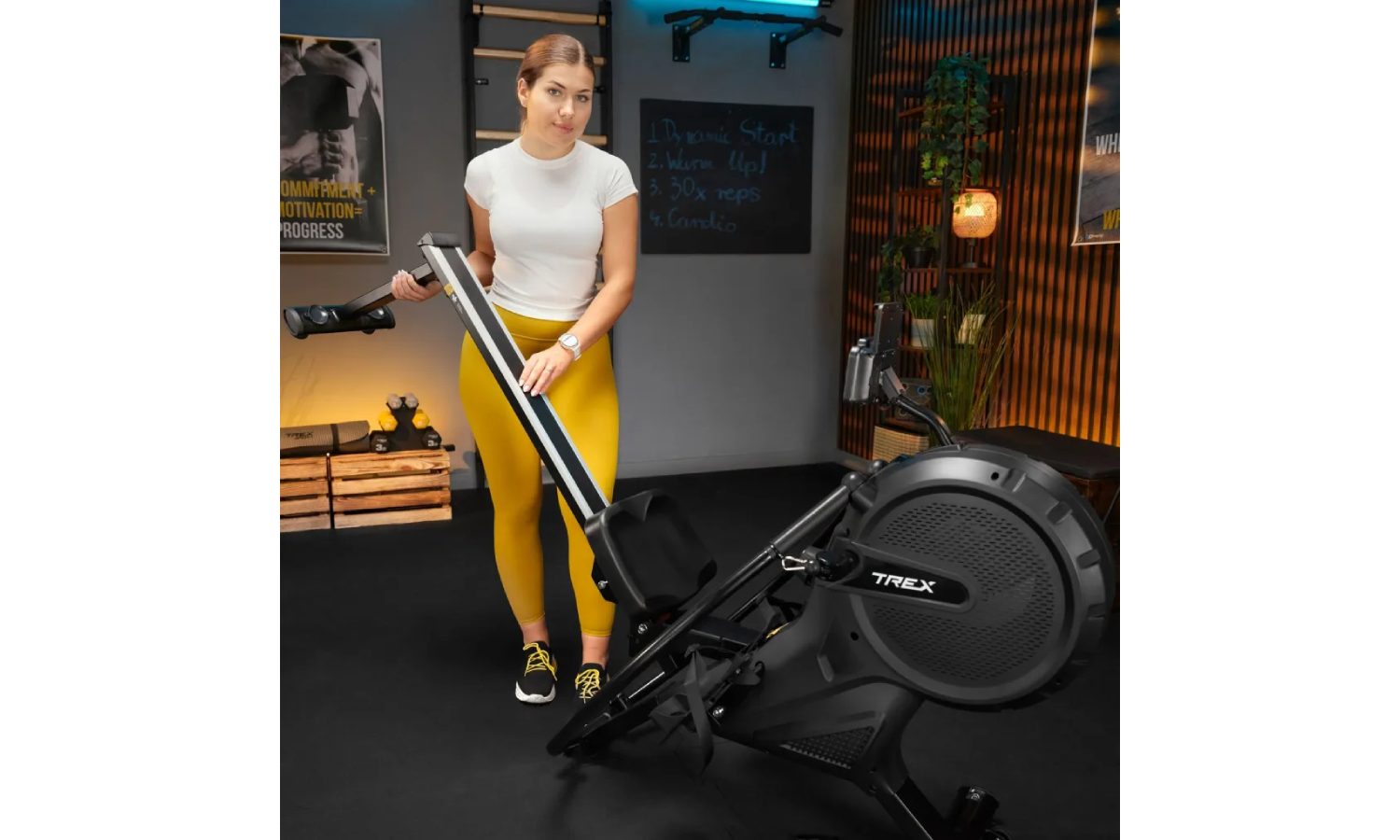 Гребной тренажер Trex Sport APRON TX-880RM аэромагнитный черный 3 Гребной тренажер Trex Sport APRON TX-880RM аэромагнитный черный 3