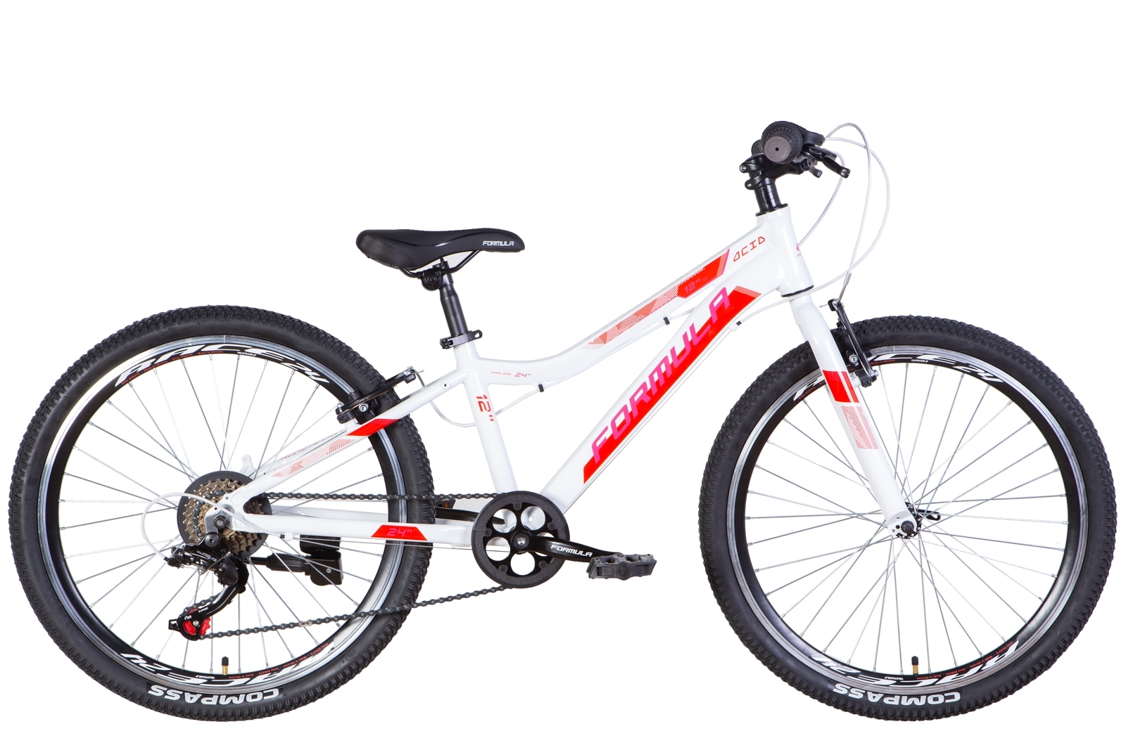 Фотографія Велосипед Formula ACID Vbr 24" розмір XXS рама 12 2022 Біло-рожевий