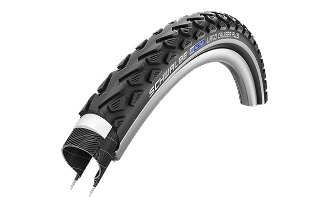 Покрышка Schwalbe Land Cruiser Plus 28x2.00 (50-622) Active, PunctureGuard, TwinSkin, GREEN, B/B+RT 