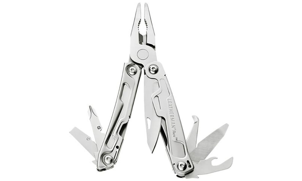 Фотографія Мультитул Leatherman REV, картонна коробка