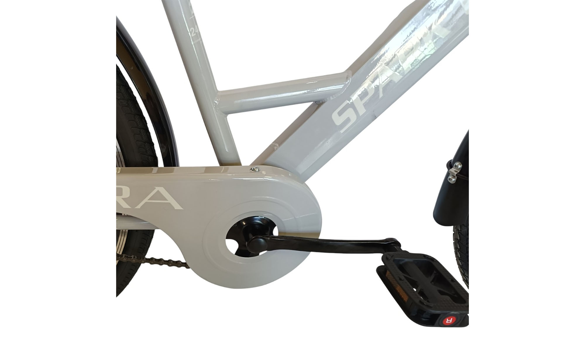 Велосипед SPARK CITY LIRA 26", размер M, рама 17", год 2026, серый 2