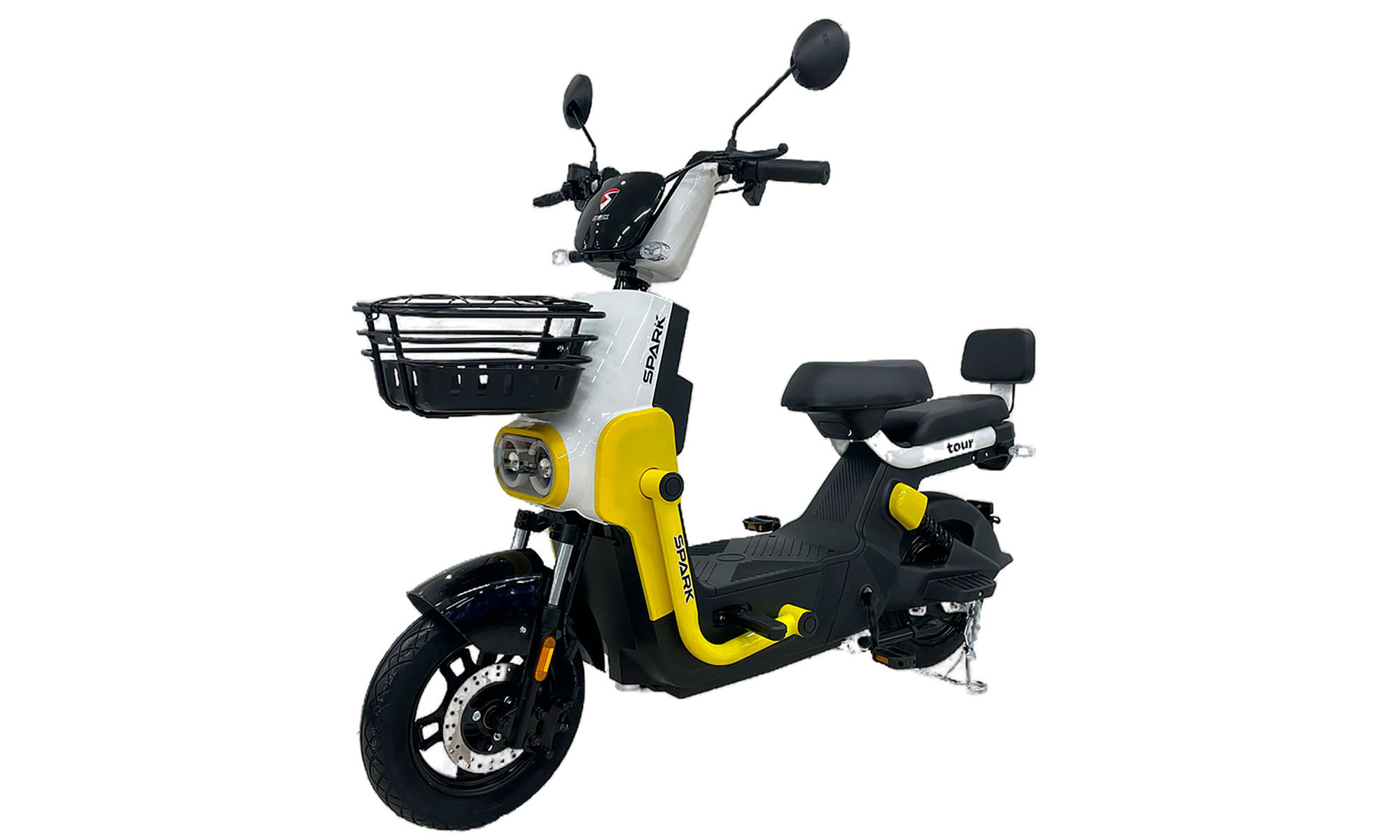 Электровелосипед SPARK TOUR 14", 60V/500W/20Ah, белый 