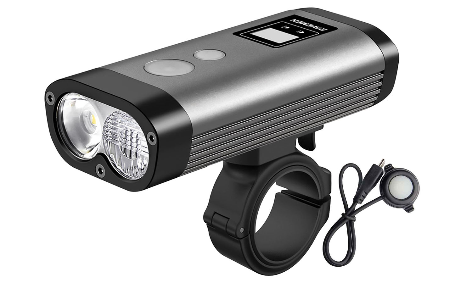 Фотографія Світло переднє Ravemen PR1400 USB 1400 лм (провідна кнопка в комплекті)