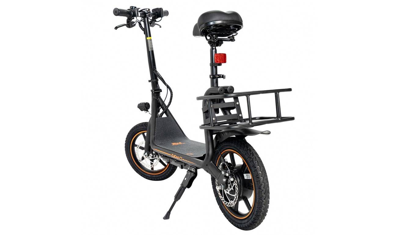 Електросамокат KUGOO KIRIN C1 (350 Вт; 10 Аh; 48 В), чорний 13