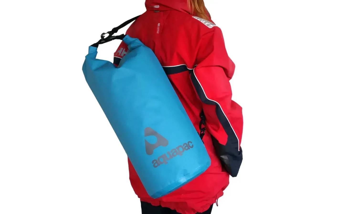 Гермомешок AQUAPAC с ремнем через плечо Trailproof Drybag - 70L (blue) w/strap синий 3