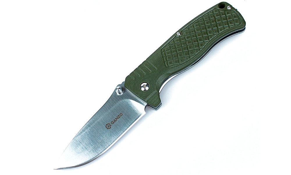 Фотография Складной нож Ganzo G722 зеленый