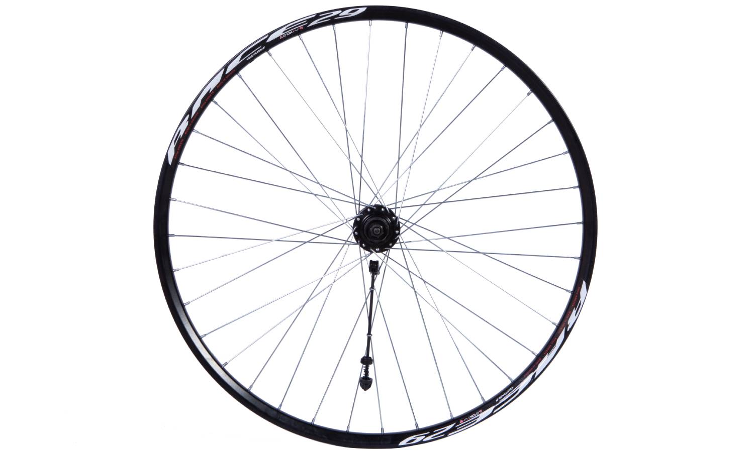 Колесо заднее 29" VLT 36H disk 282RBQ под кассету 8-10 шв.черный 