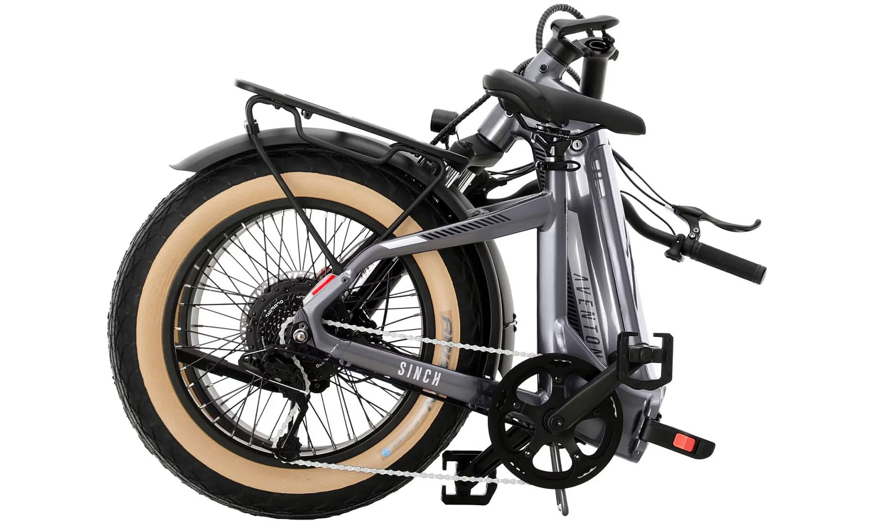 Електровелосипед Aventon Sinch.2 500 20" 2024 Qicksilver 3