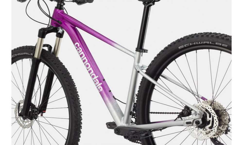 Велосипед Cannondale TRAIL SL 4 Feminine 29" размер S 2021 Бело-фиолетовый 6