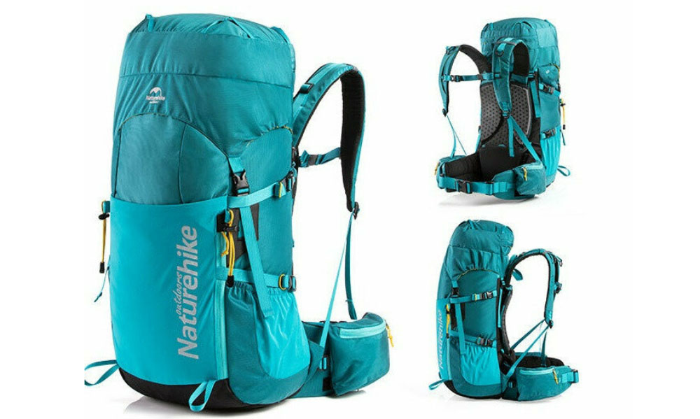 Рюкзак туристический Naturehike NH18Y045-Q, 45 л, голубой 2