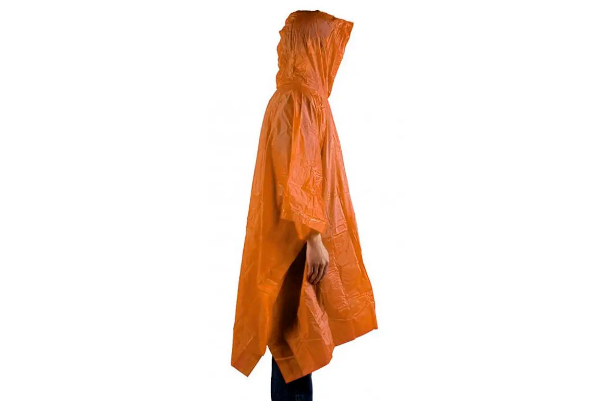 Фотография Пончо AceCamp Vinyl Rain Poncho orange