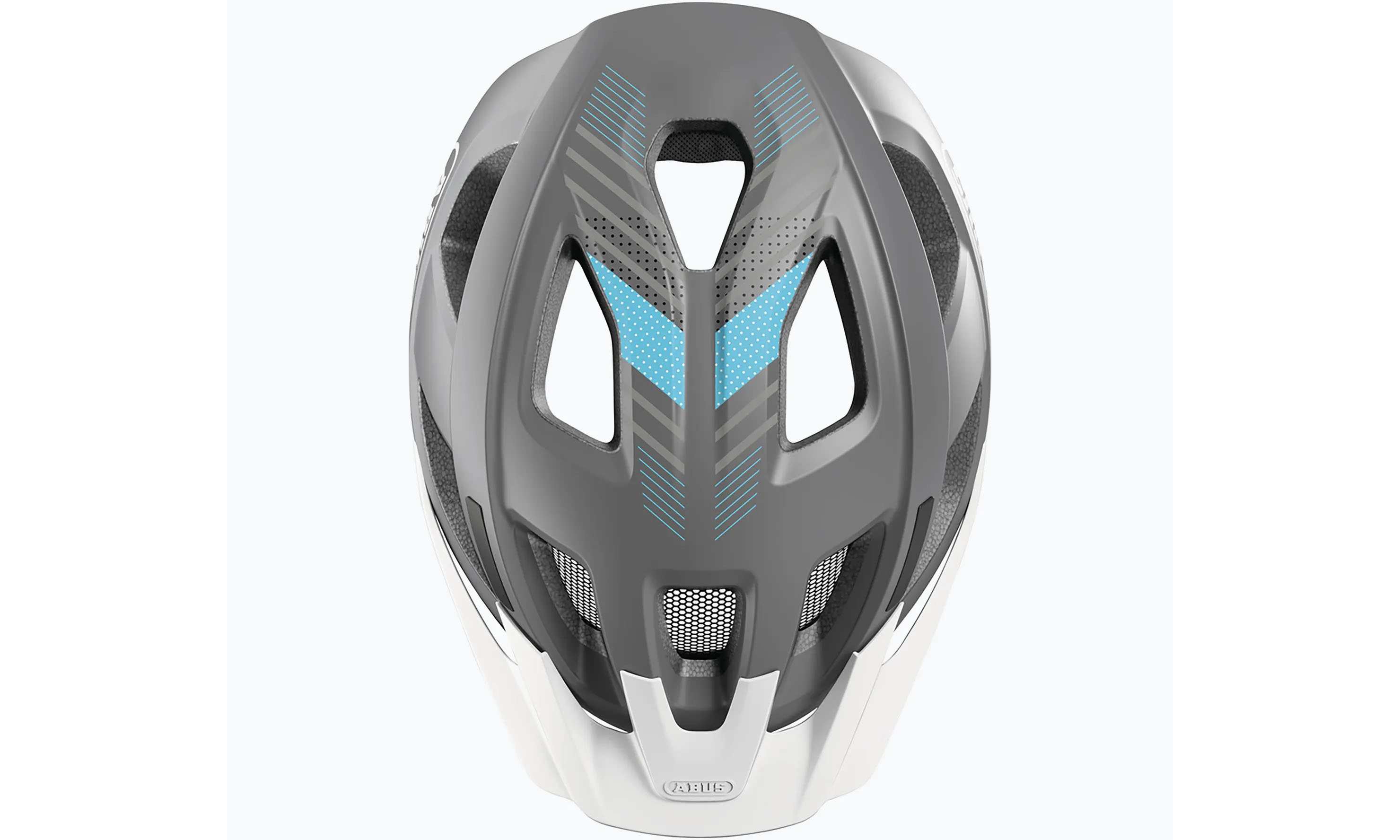 Велошлем ABUS ADURO 3.0 race grey, размер S (51-55 см), серый 3