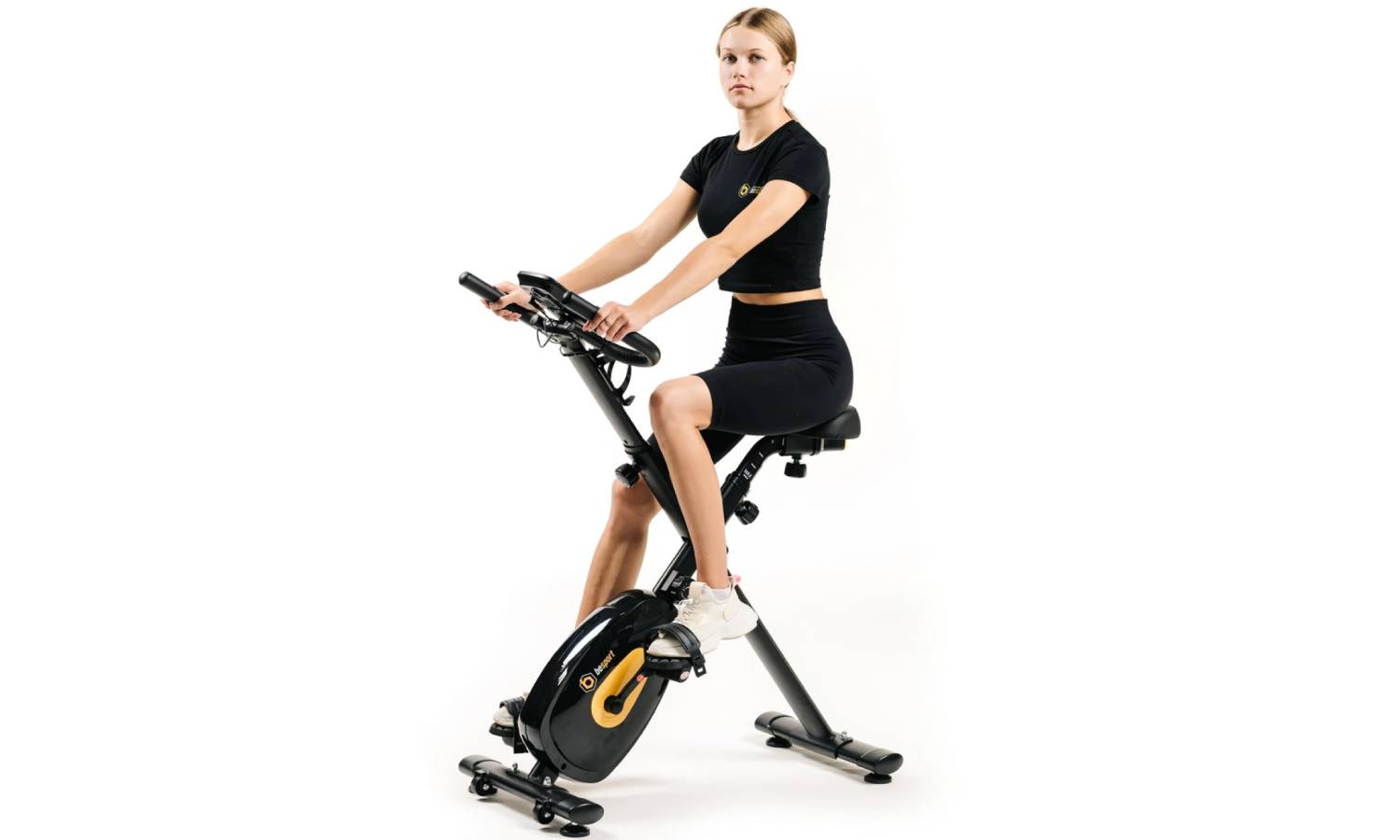 Велотренажер Besport BS-1560 XRAY магнитный черно-желтый 15