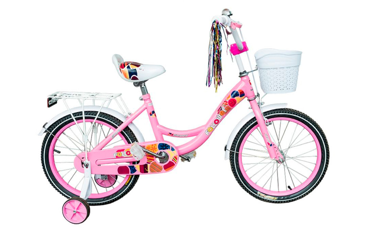 Фотографія Велосипед SPARK KIDS FOLLOWER 16" (2021) 2021 Рожевий
