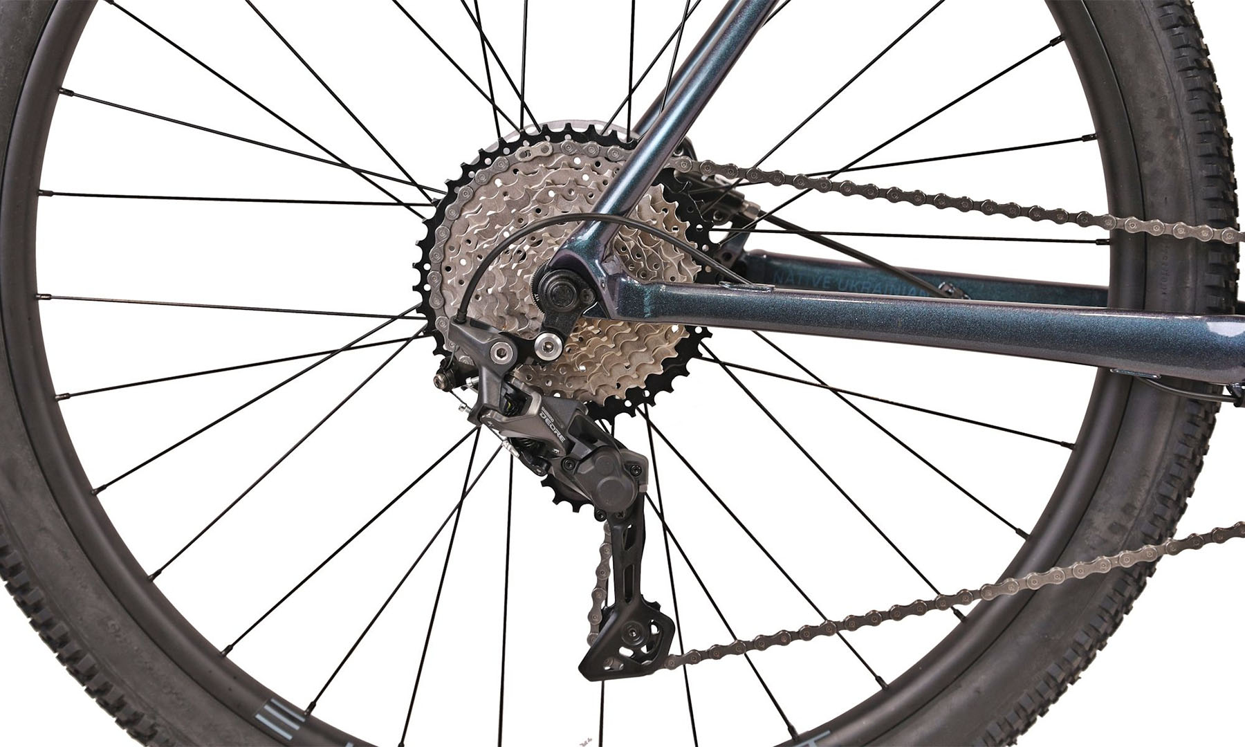 Фотография Велосипед Cyclone SX 29" размер рамы L 2024 Зеленый (хамелеон) 