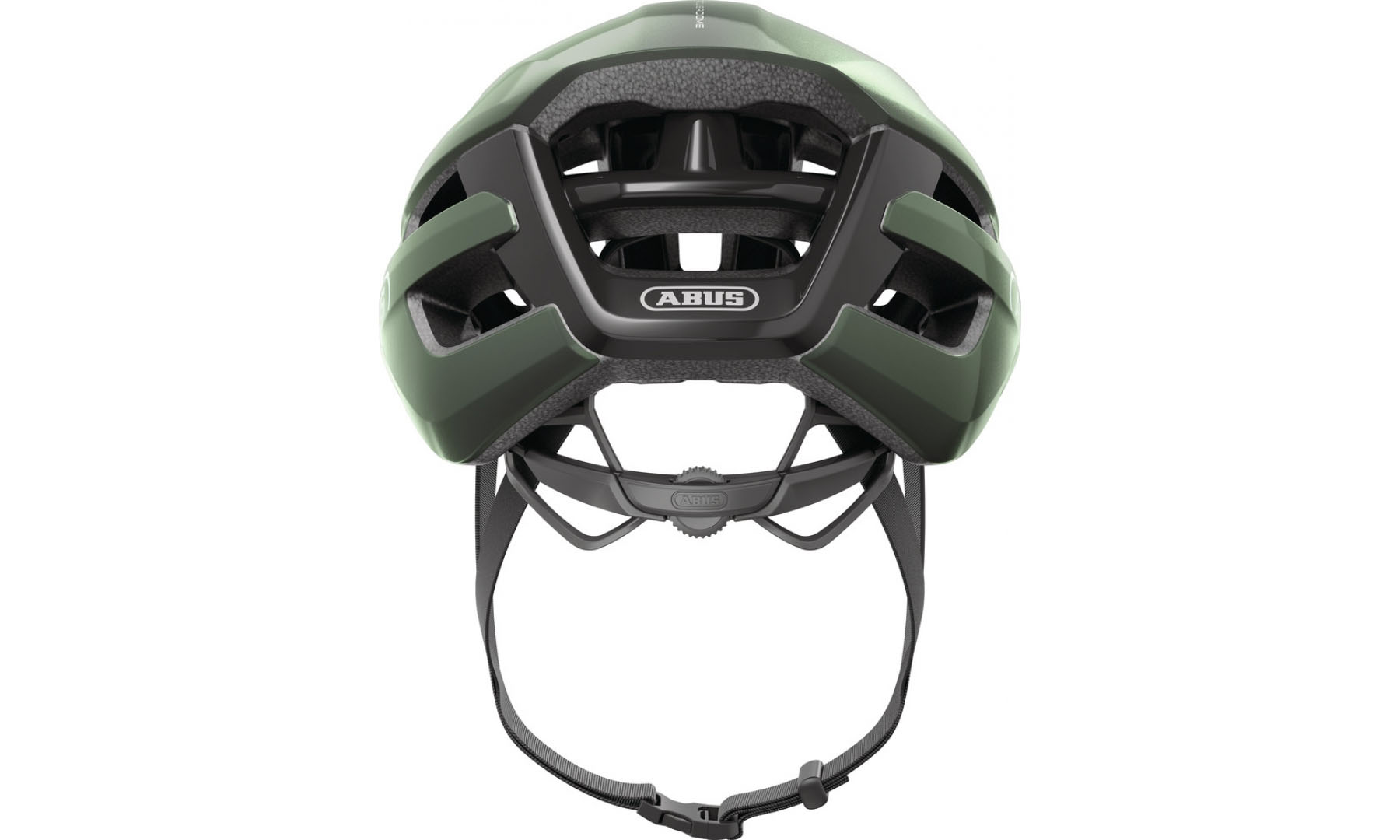 Велошлем спортивный ABUS POWERDOME ACE moss green, размер M (54-58 см), темно-зеленый 2 Велошлем спортивный ABUS POWERDOME ACE moss green, размер M (54-58 см), темно-зеленый 2