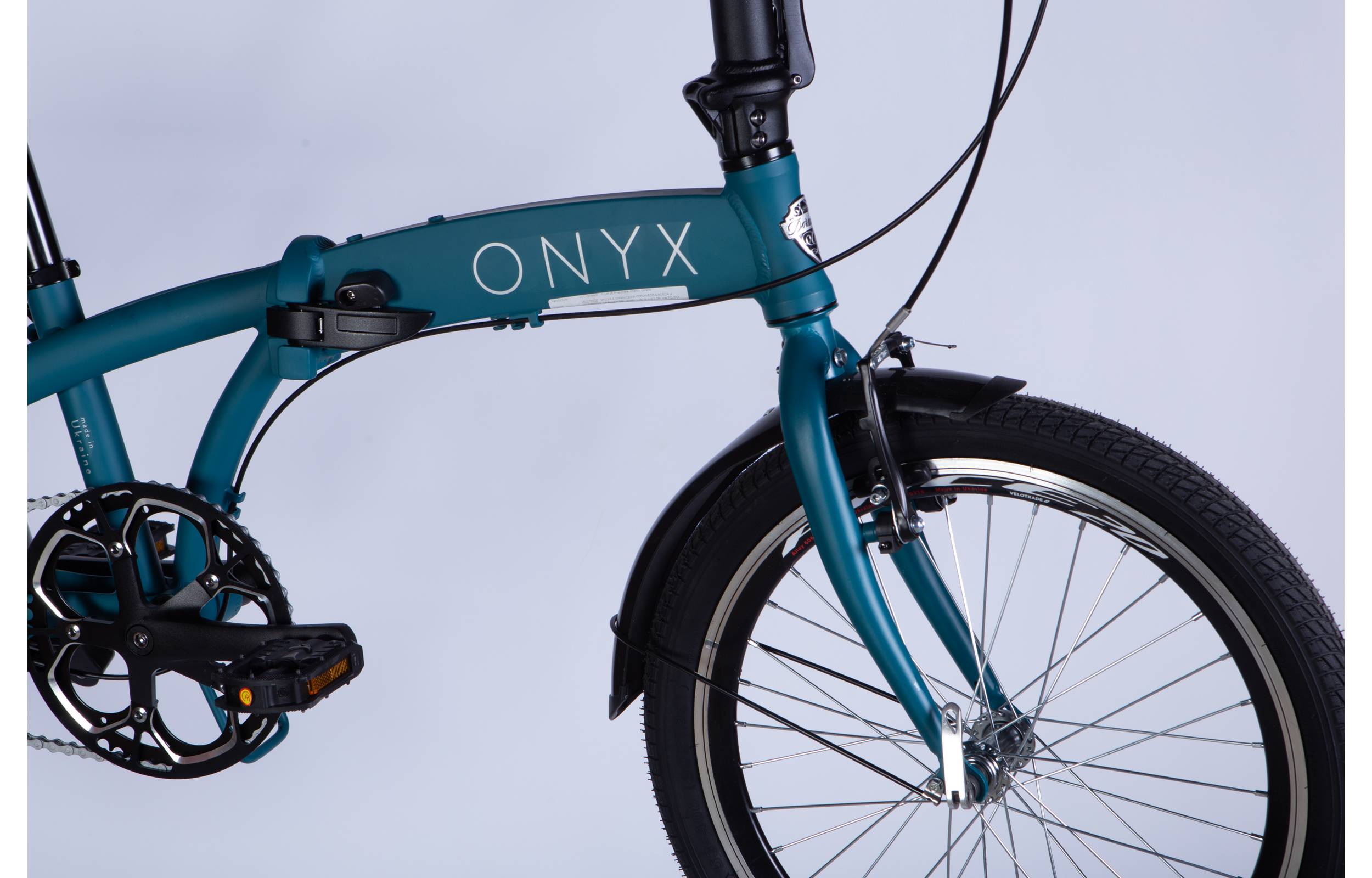 Велосипед Dorozhnik ONYX Nexus 20" рама 10,5" 2025 бірюзовий (матовий) 3