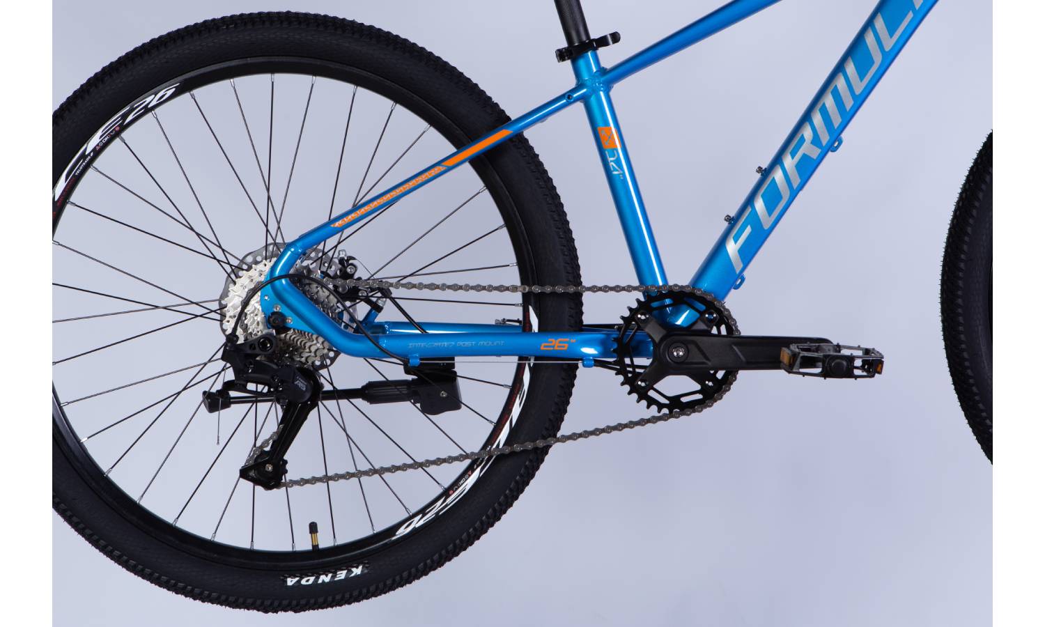 Велосипед Formula ZEPHYR 3.0 DD 26" розмір XS  рама 14" 2025 синій 2