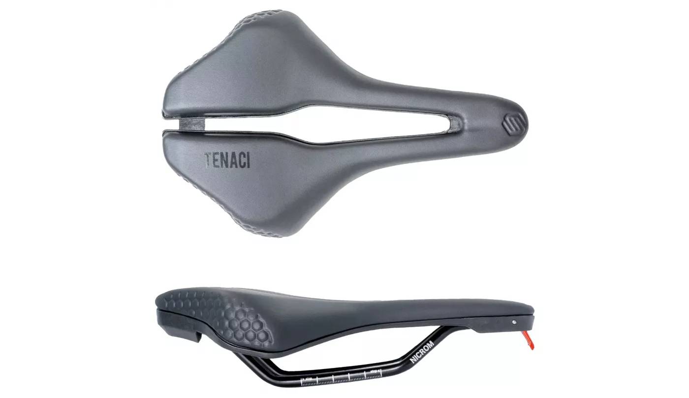 Седло ERE TENACI T, gravel, M (145мм), черное 4