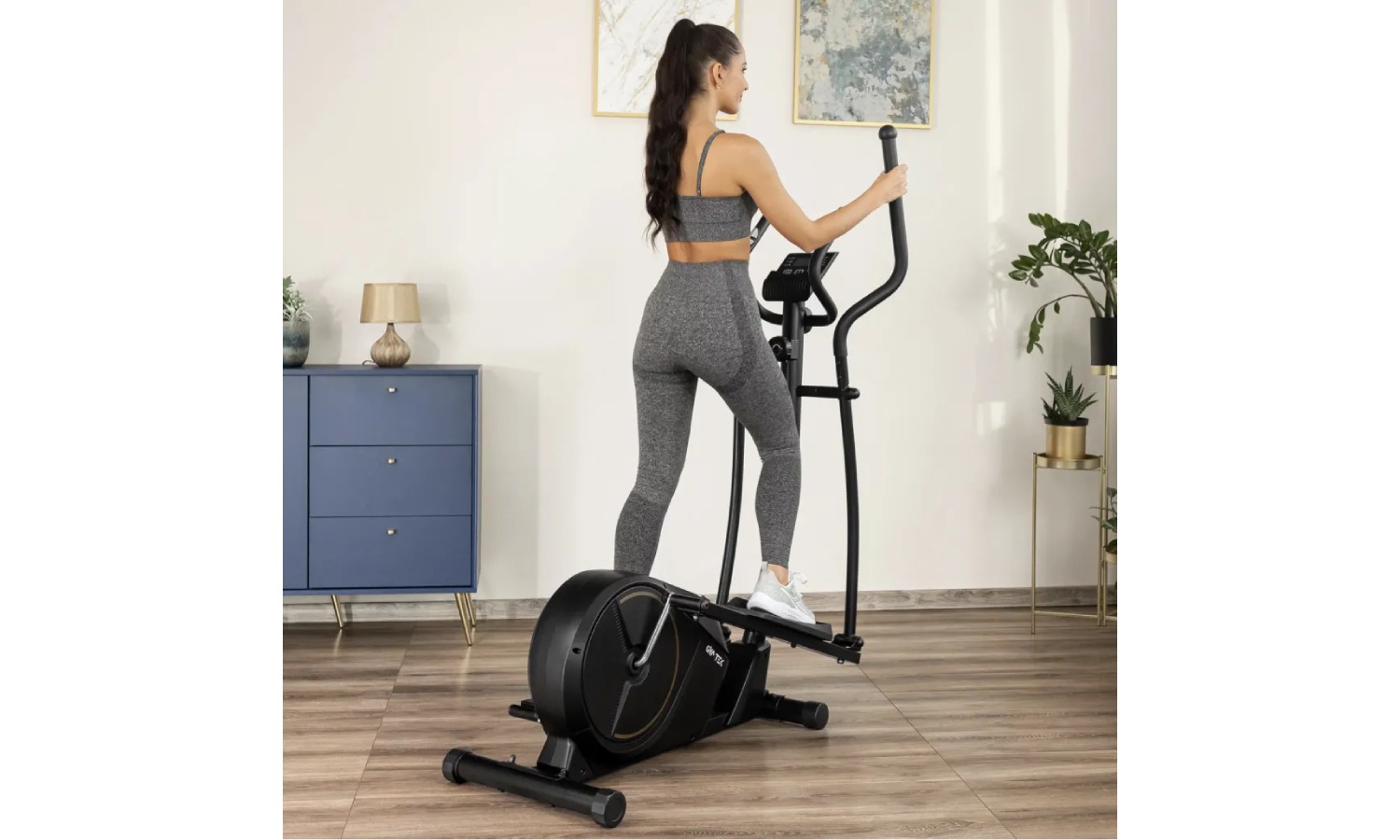 Фотография Орбитрек Gymtek XC1500 магнитный золотой 12