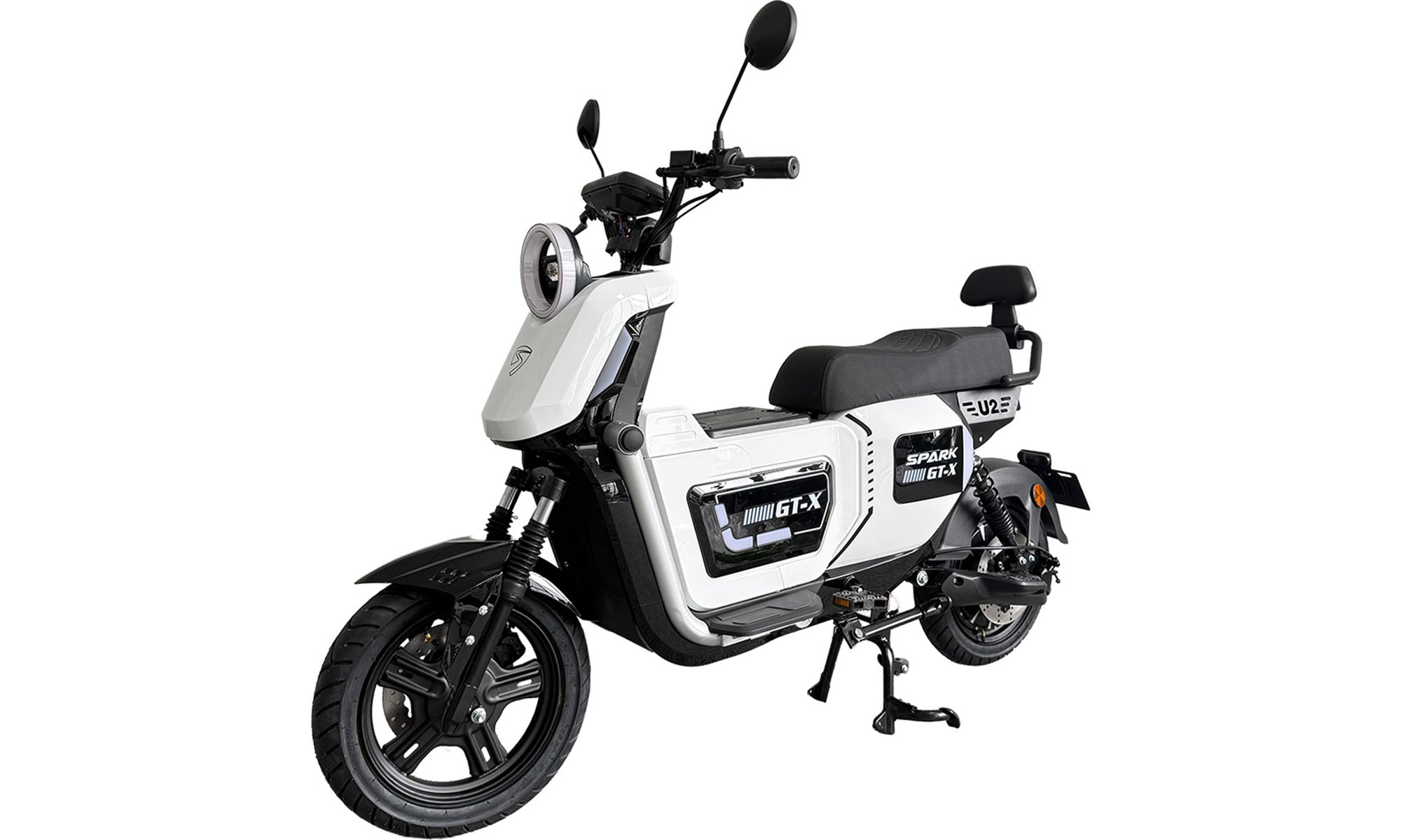 Велосипед с электромотором SPARK GT-X 12", рама 16", 72V/1500W/20Ah LiFePO4, белый 4 Велосипед с электромотором SPARK GT-X 12", рама 16", 72V/1500W/20Ah LiFePO4, белый 4