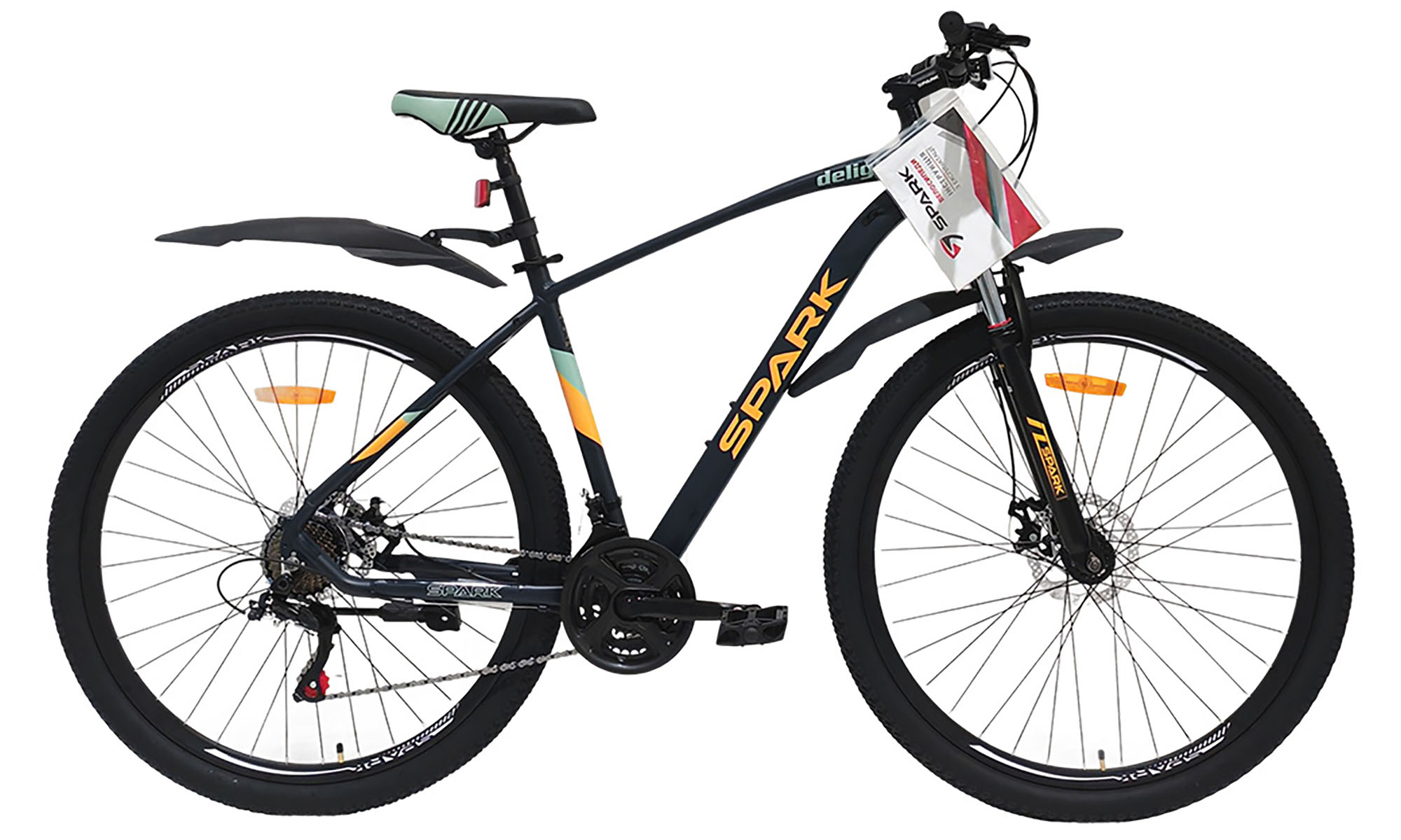 Велосипед SPARK DELIGHT 29", размер L, рама 19", 2025, черный 2 Велосипед SPARK DELIGHT 29", размер L, рама 19", 2025, черный 2