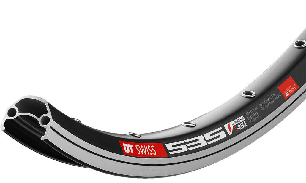 Обод DT Swiss 535 29", размер 622х19 мм, 32 отверстия, ниппель Schrader + адаптер AV/SV, черный Обод DT Swiss 535 29", размер 622х19 мм, 32 отверстия, ниппель Schrader + адаптер AV/SV, черный