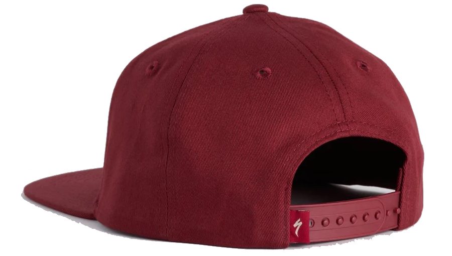 Кепка Specialized FLAT BRIM HAT GNTRED/BRCHWHT OSFA 2 Кепка Specialized FLAT BRIM HAT GNTRED/BRCHWHT OSFA 2