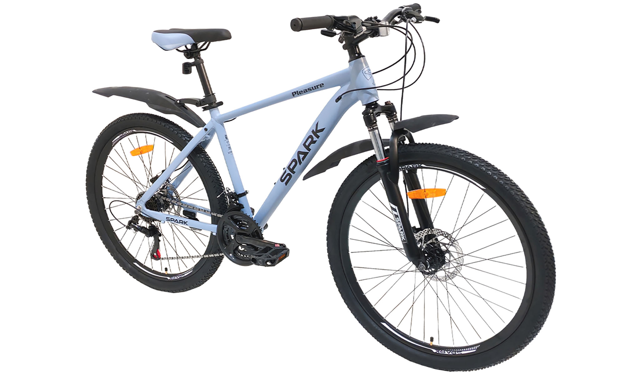 Велосипед SPARK PLEASURE 26", размер M, рама 17", 2025, голубой 4