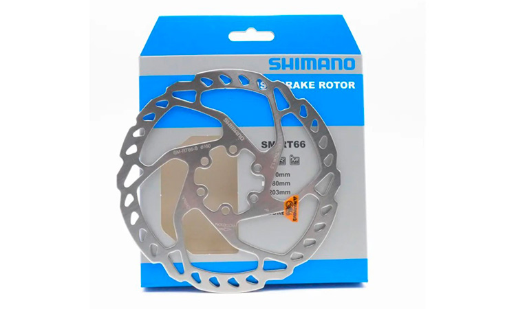 Фотографія Ротор для дискового гальма Shimano Deore SM-RT66, 160 мм, 6 болтів