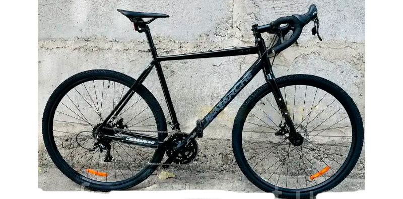 Велосипед DeMARCHE Gravel Point 2x9 28" размер L 2022 Черный 8