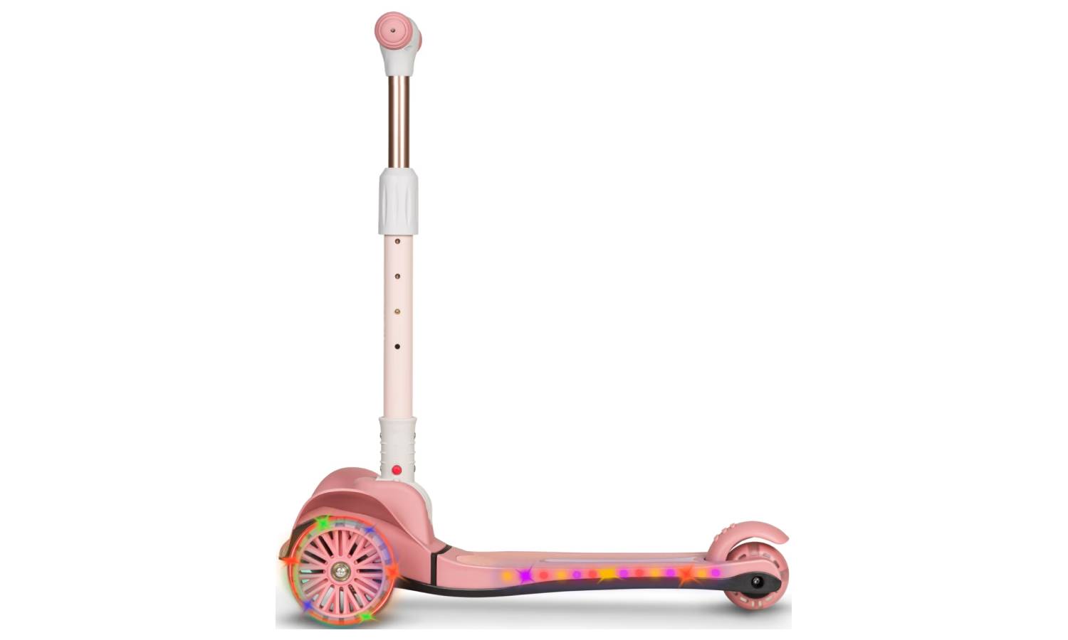 Дитячий скутер Ліонело Тіммі рожева троянда 3