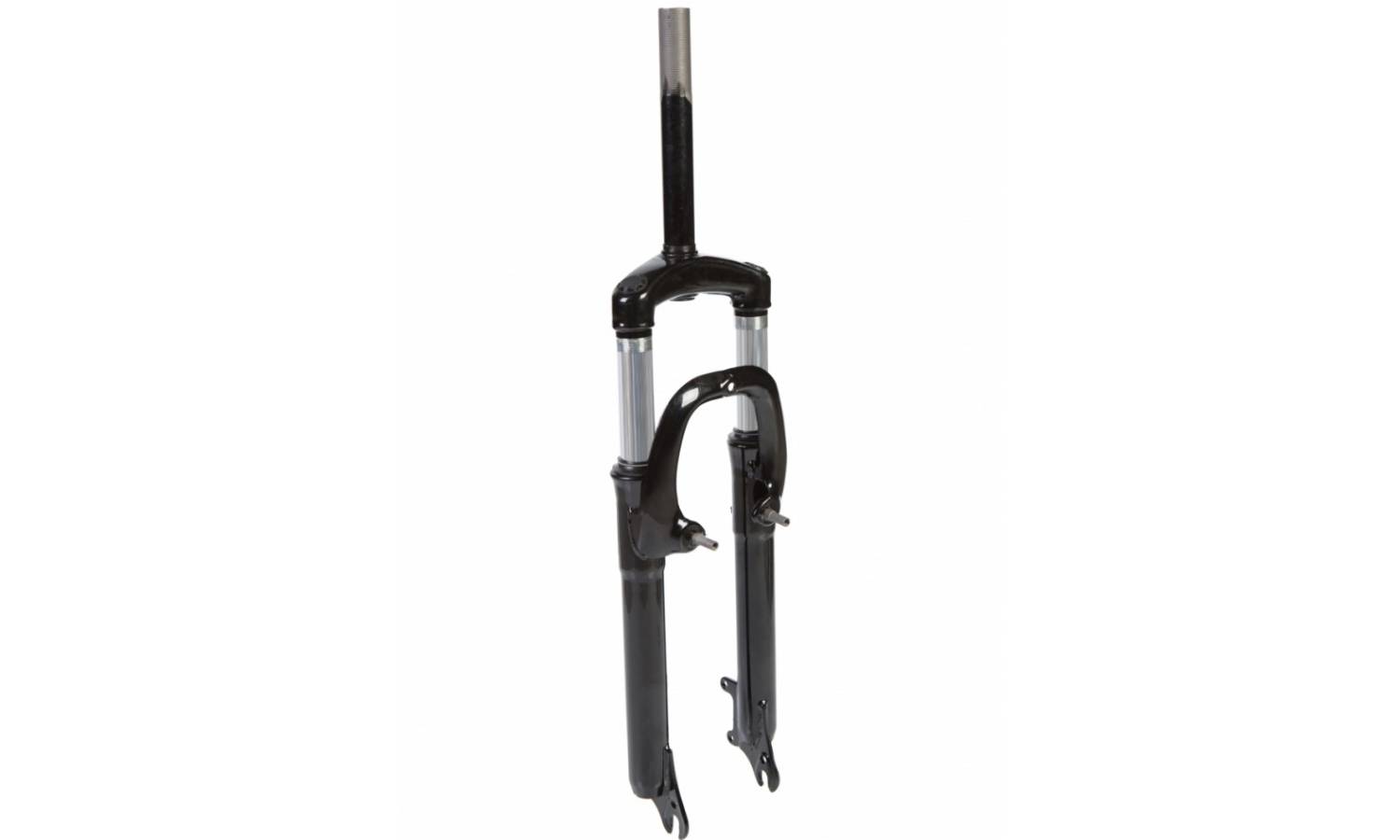 Фотография Вилка TDL Disk/V-brake 26" резьбовая 1" шток 185мм. черный