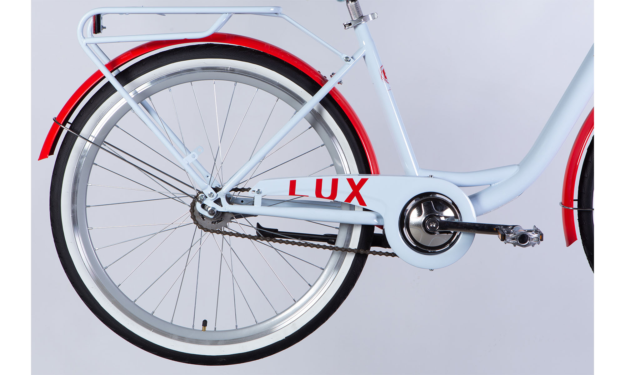 Фотография Велосипед Dorozhnik LUX Velosteel 26", размер M, рама-17", 2025, светло-голубой 4