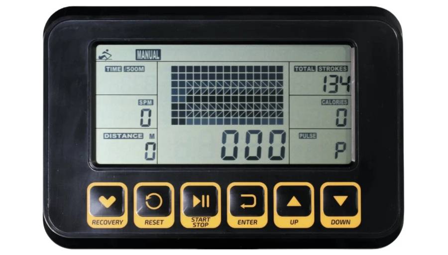Гребный тренажер Besport ВS-6046 STRUMOK водный черно-желтый 9 Гребный тренажер Besport ВS-6046 STRUMOK водный черно-желтый 9
