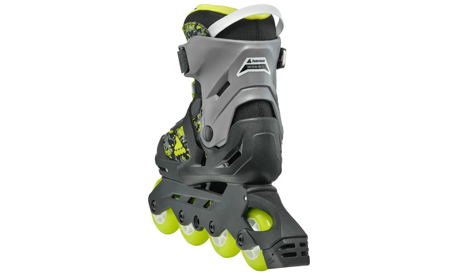 Ролики Rollerblade Microblade SL black-lime 33-36.5 4