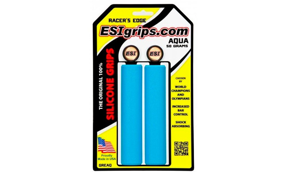 Фотографія Грипси ESI Racer's Edge блакитний