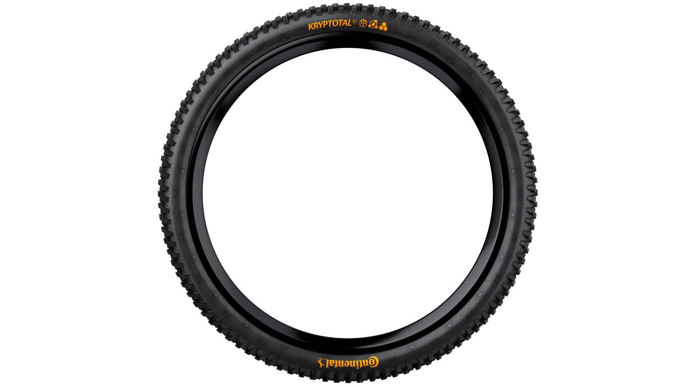 Фотографія Покришка безкамерна Continental Kryptotal-R 29 x 2.4 Soft Enduro, складана TR, Чорна 3