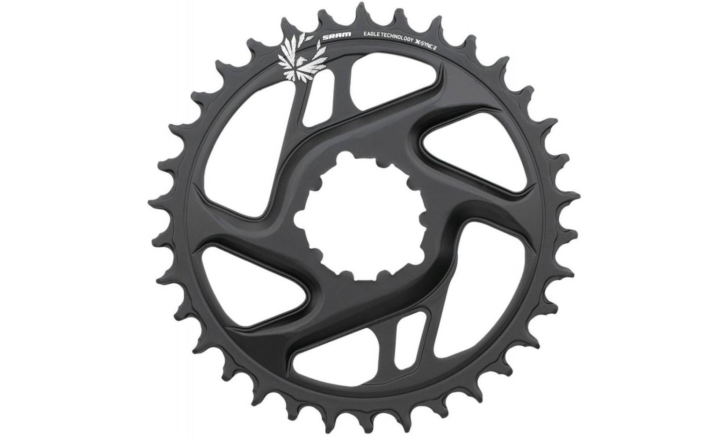 Фотография Звезда Sram X-SYNC CR X-SYNC EAGLE CF 34T DM 6 OFF BLK