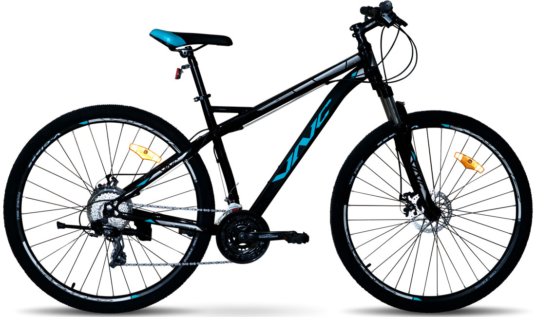 Фотография Велосипед VNC MontRider S4 29" размер L рама 19,5" 2023 Черно-синий