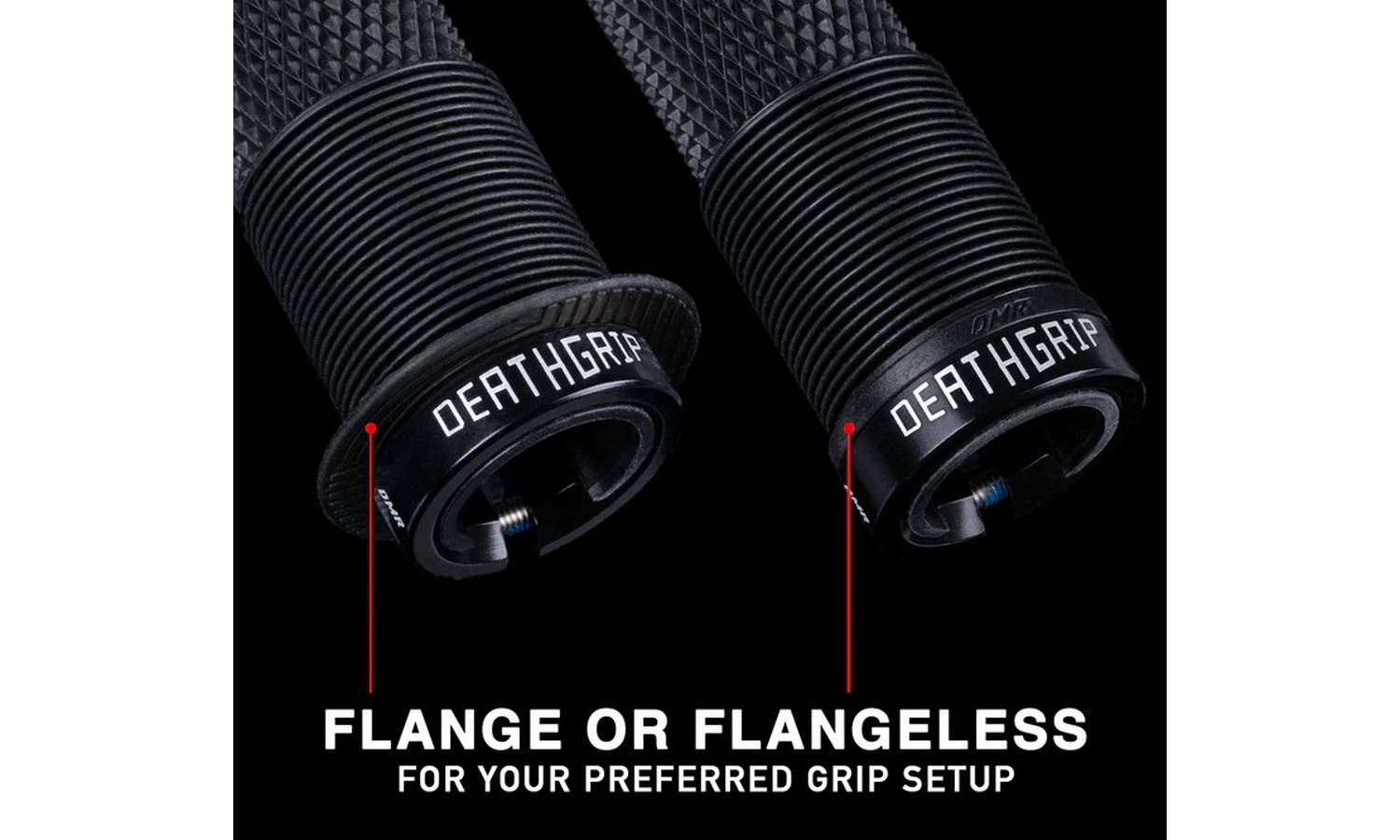 Гріпси DMR DeathGrip2 Thick Flangeless Black 2 Гріпси DMR DeathGrip2 Thick Flangeless Black 2