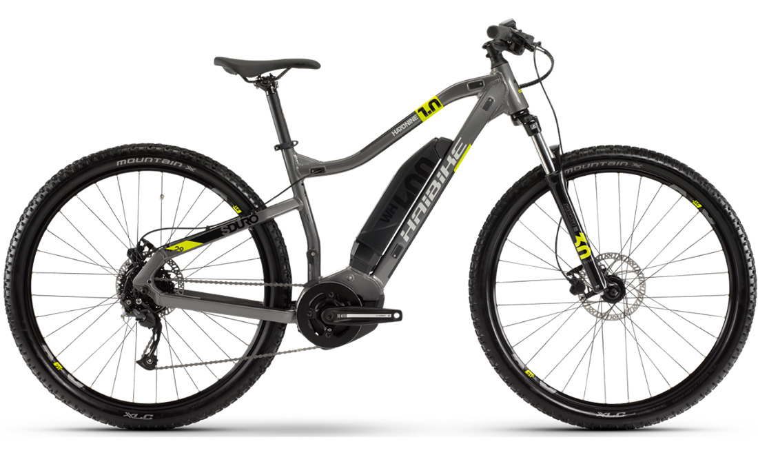 Электровелосипед Haibike SDURO HardNine 1.0 29" (2020) 2020 Серо-желтый 4