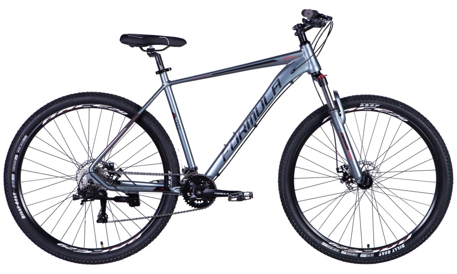 Фотографія Велосипед Formula ZEPHYR 3.0 29" розмір L рама 19 2024 Сріблястий