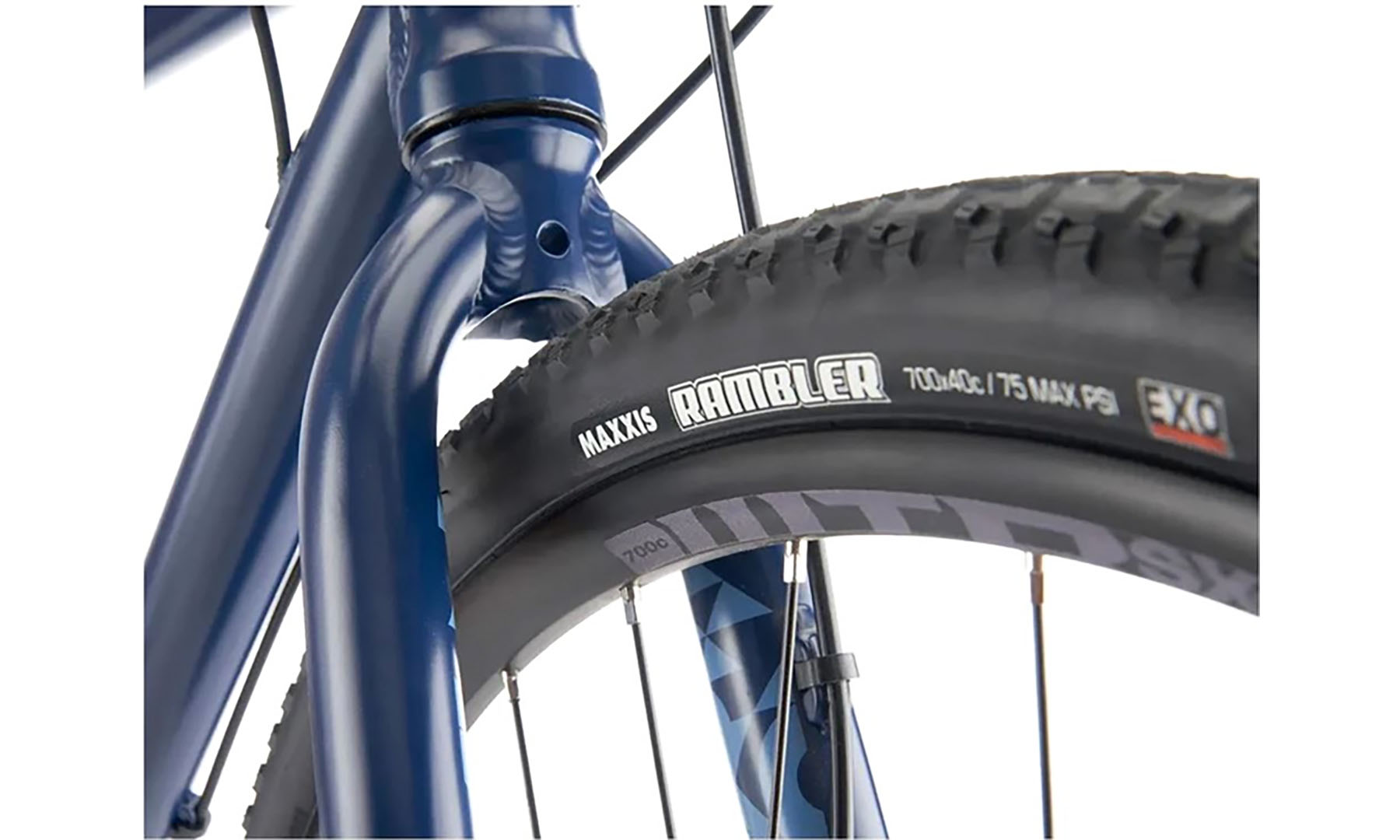 Велосипед гравійний Kona Rove AL 700C 28" розмір рами XXL (58 см), 2024, синій 8