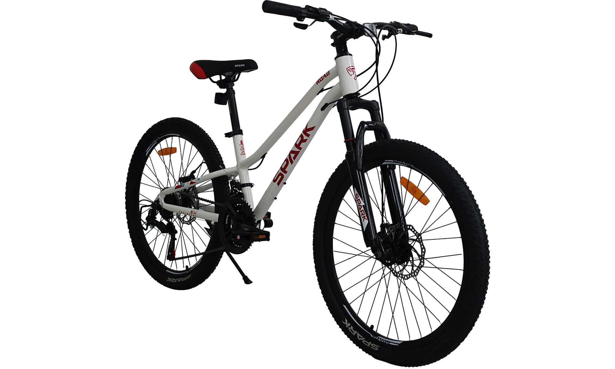 Велосипед SPARK ROAD 24", размер XS, рама 12", год 2026, белый 4