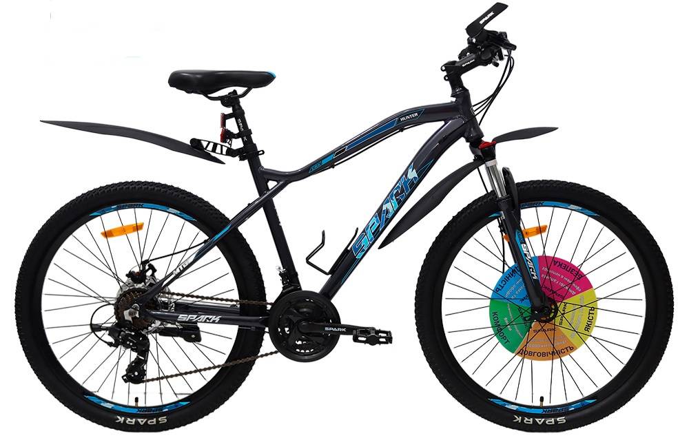 Фотография Велосипед SPARK HUNTER 29" размер L рама 20" 2024 Синий