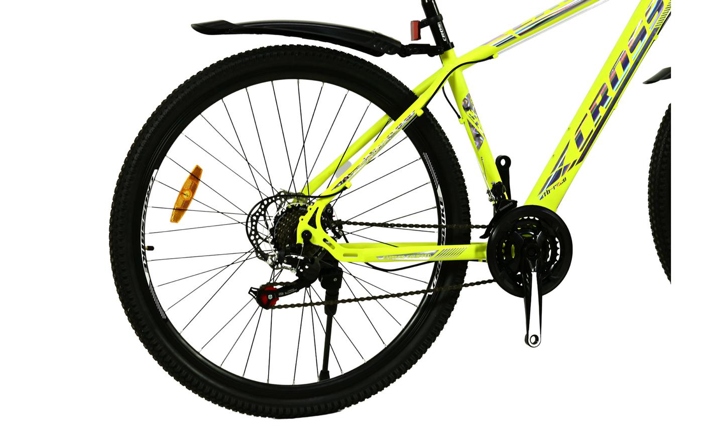 Фотографія Велосипед Cross Evolution V2 27.5" розмір М рама 17 2022 Жовтий 3