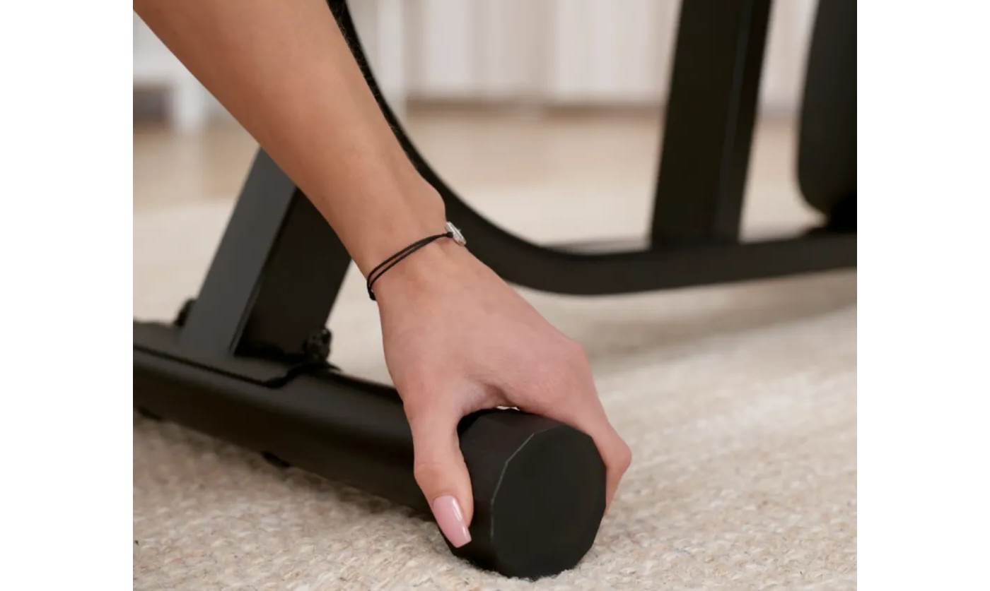 Горизонтальний велотренажер Hop-Sport HS-045L Volt магнітний золотий 4