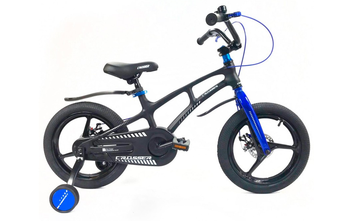 Фотографія Велосипед Crosser Magn 16" (2021) Чорно-синій