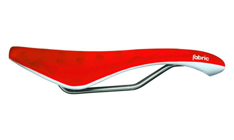 Седло Fabric CELL RADIUS ELITE, ширина 155 мм, красное